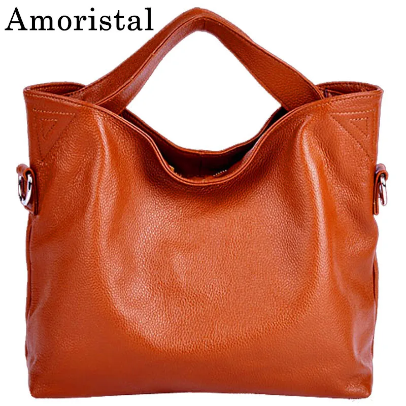 

Genuine Cow Leather Handbag Fashion Women's Messenger Bag Designer Crossbody Bags Large Capacity Women Leather Handbags B394