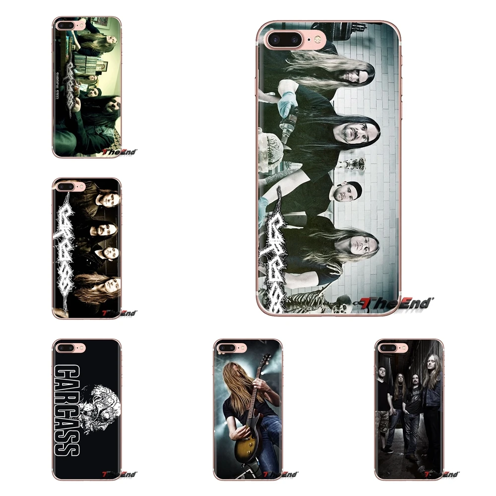 

Carcass band Death Metal music For Huawei Mate Honor 4C 5C 5X 6X 7 7A 7C 8 9 10 8C 8X 20 Lite Pro Soft Transparent Cases Covers