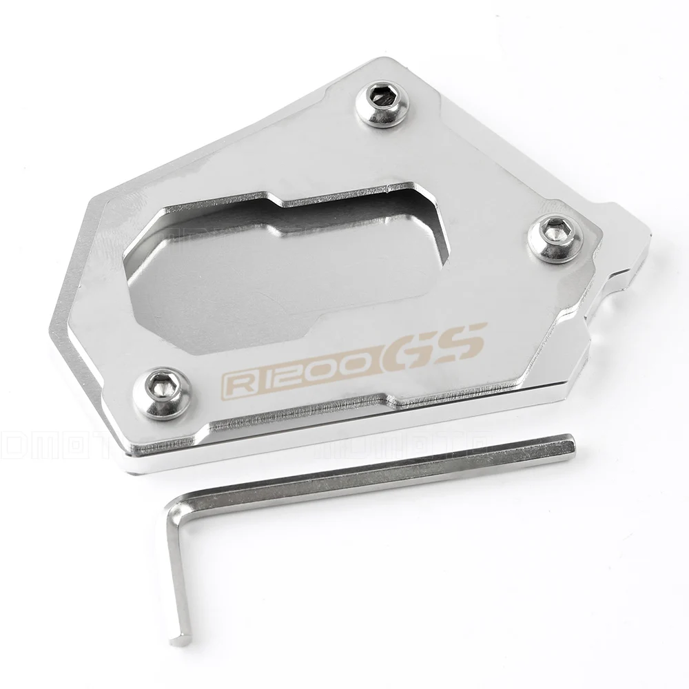 

Aluminum Motorcycle Side Stand Pad Enlargement Plate Kickstand Extension For BMW R1200GS LC R1200GS Adventure R 1200 GS Adv K51