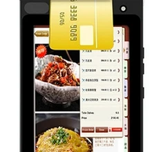 Ресторан двойной lcd Android 3g NFC qr-код RFID GPRS сенсорный экран WiFi Bluetooth TF карта оплаты POS терминал