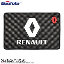 Doofoto Auto Car Styling Mat Case For Renault Megane 2 3 Duster Logan Clio Laguna 2 Captur Interior Logo Accessories Car Styling car styling metal car sticker accessories case for dacia duster logan sandero lodgy pads interior accessories car styling