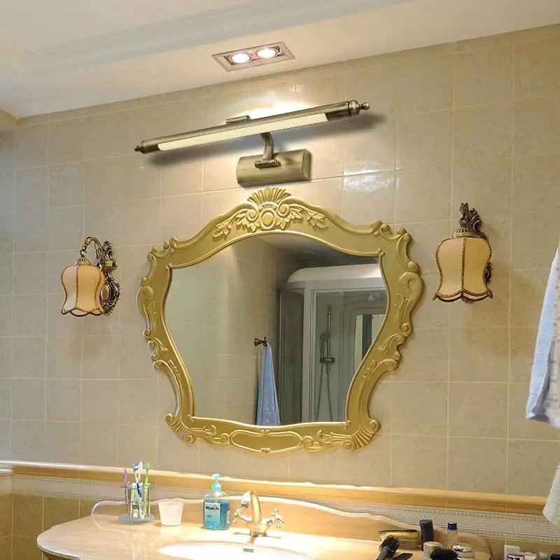 Cabinet Antique Dressing Mirror Maquiagem Penteadeira Make Up Decor LED Makeup De Table Mesa Para M