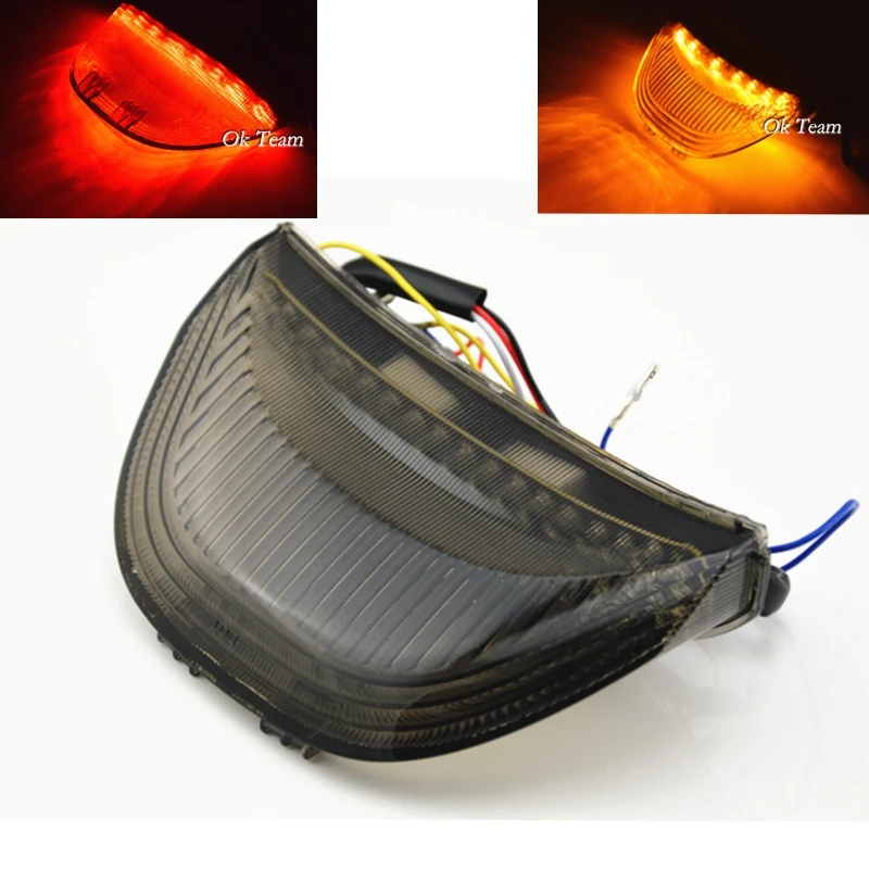 

Motorcycle Integrated LED Brake Tail Light Turn Signals for CBR600RR 2003-2006/CBR1000RR 2004-2007 05 turn lights Free Shipping