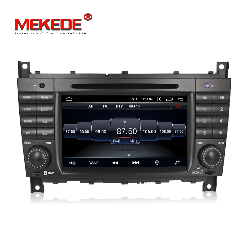 Mekede android8.1 Автомобильный мультимедийный gps dvd-плеер для Mercedes Benz Sprinter C Class W203 C200 Viano Vito CLK W209