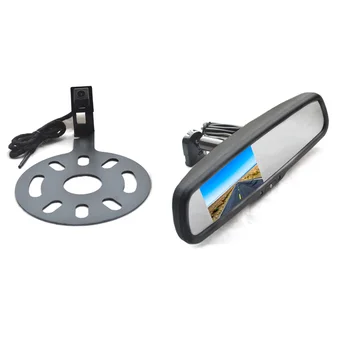 

Vardsafe VS662R | Reverse Backup Camera + Replacement Rear View Mirror Monitor for Jeep Wrangler (2007-2018)