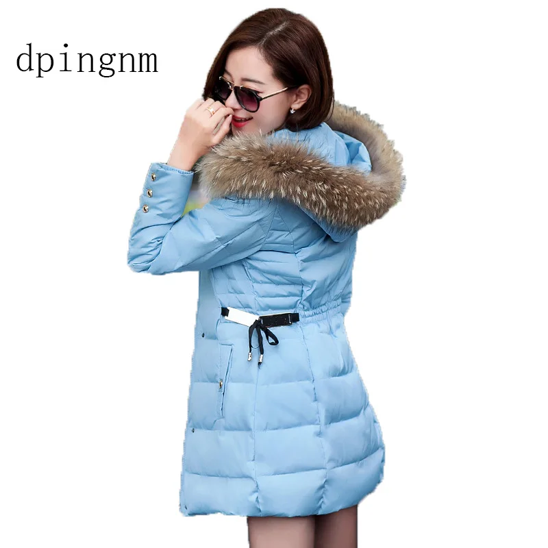 

womens winter jackets and coats 2022 Parkas for women 4 Colors Wadded Jackets warm Outwear With a Hood Large Faux Fur Collar