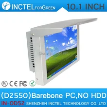 Low-cost Barebone Driving Check System All in One PC with Intel Atom D2550 Processor 10 inch Contact Display