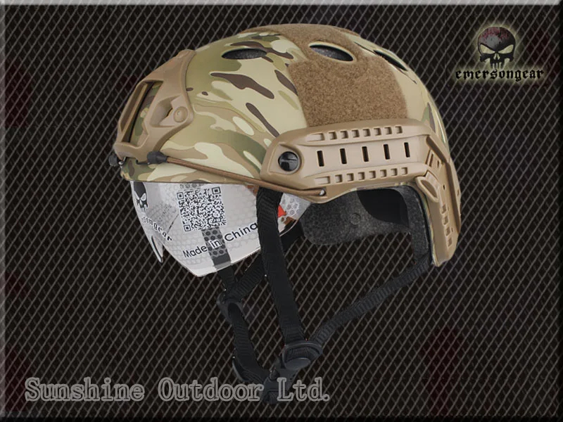 Защитное снаряжение Emerson защитные очки в стиле милитари для спорта|helmet pj|seals helmetpj
