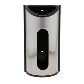 

Stainless Steel Garbage Grocery Bags Dispenser Holder For Lavatory Bathroom
