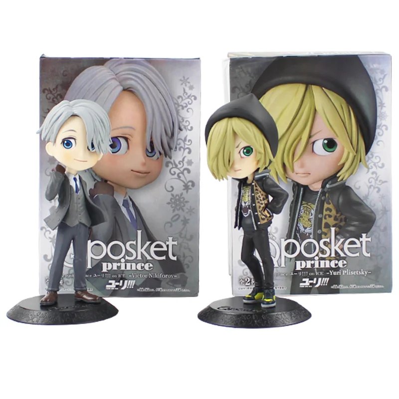 Q версия YURI! На льду аниме Posket Prince The ICE Yuri Plisetsky Victor Nikiforov фигурка ПВХ модель игрушки
