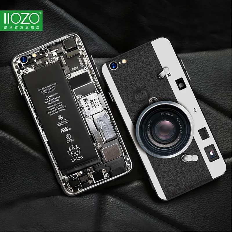 멋진 울트라 얇은 부드러운 실리콘 케이스 아이폰 7 6 6 초 8 8 플러스 깨진 카메라 아이폰 X XR XS MAX 11Pro 최대 쉘 Coque