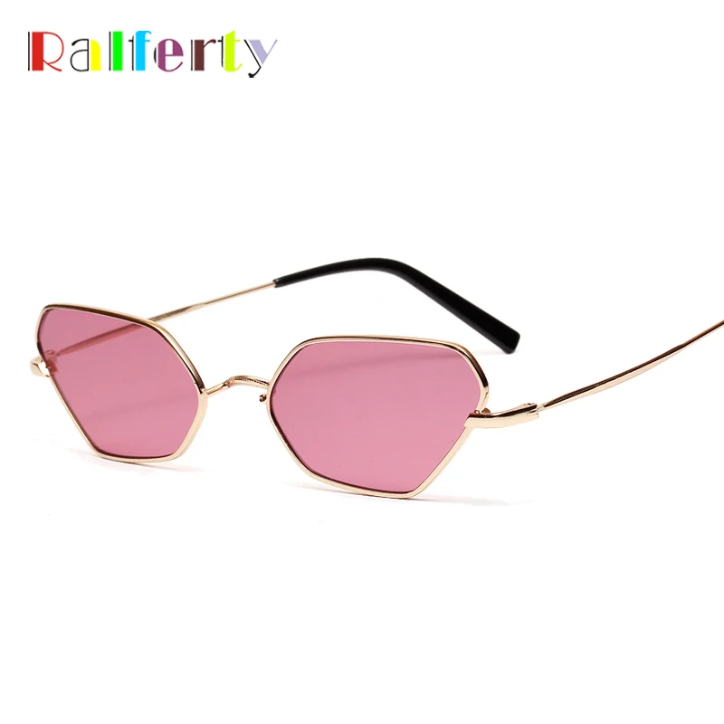 

Ralferty 2019 Cat Eye Sunglass Women Vintage Small Frame Sun Glasses Triangle Eyeglass Fashion Female Luxury Brand Design W1182