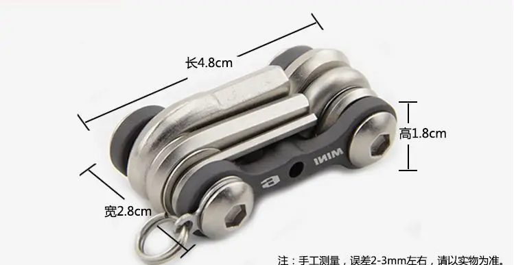 TOPEAK MINI 9 Multi Function Bike Tool Hardened Multitool w// Bag TT2409 Bicycle
