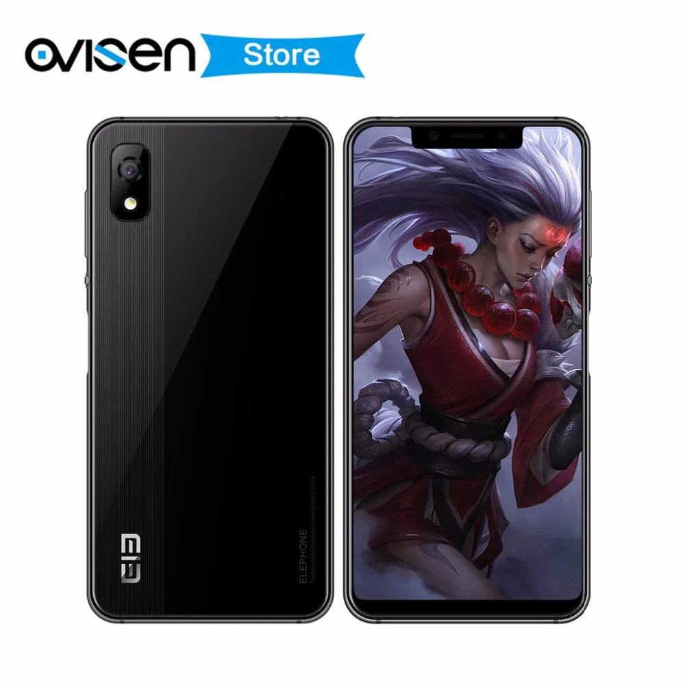 Elephone A4 смартфон на Android 8 1 экран 5 85 дюймов 18:9 четырёхъядерный процессор MT6739 3 ГБ