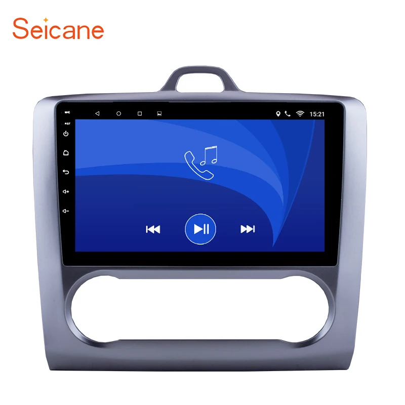 

Seicane 9 Inch 2DIN 8-core GPS Navigation Android 8.1/9.0 Car Radio for 2004-2006 2007 2008 2009 2010 2011 Ford Focus Exi AT