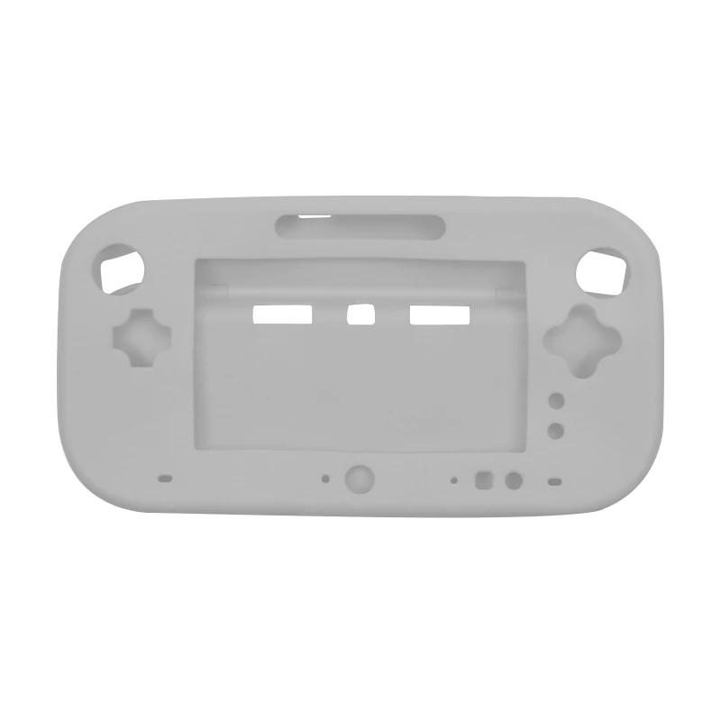 4 цвета силиконовый резиновый чехол для консоли wii U протектор ультра мягкий гель-покрытие оболочка кожи для Nintendo wii U Gamepad аксессуары