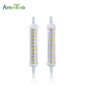 

AmmToo 6W 9W 12W R7S Led Lamps 78mm 118mm 135mm Lampadas Led Ceramics R7s Bulb 2835 SMD Leds Bulbs Replace Halogen Light 220V