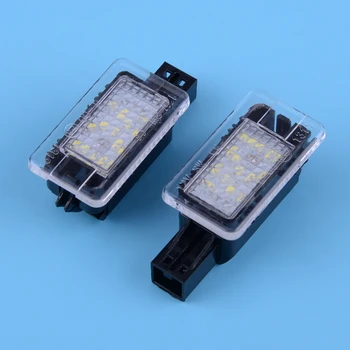 

beler 2pcs Car 3 Pin LED Luggage Trunk Light Lamp Accessories Fit For Volvo C70 V50 S80 S60 V60 V40 XC60 XC90 2012 2013 2014