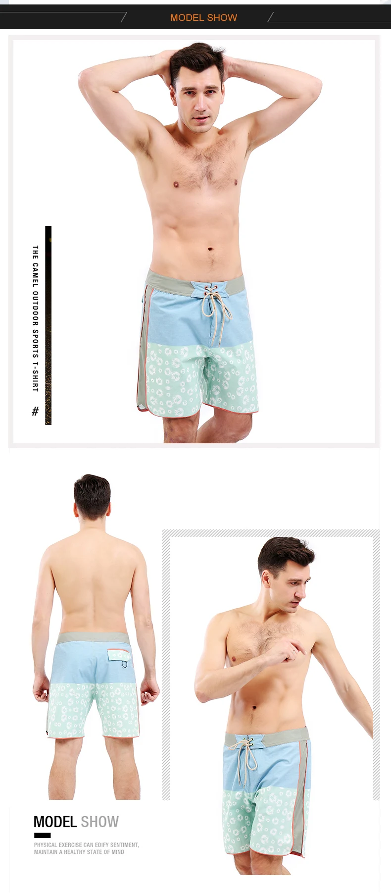 SAENSHING купальный костюм, пляжные шорты для плавания, хлопковые летние спортивные мужские шорты, Бермуды для серфинга, панталоны, быстросохнущие шорты