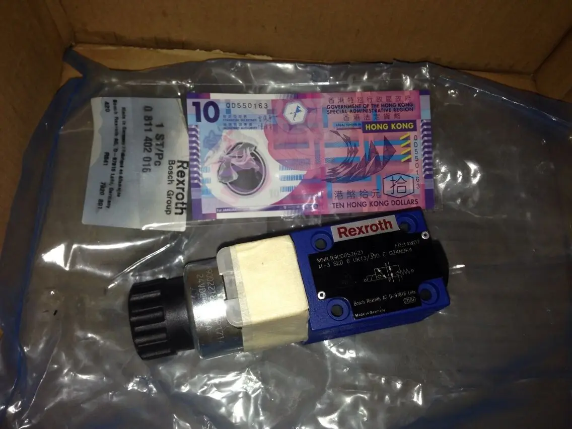 

M-3SED6UK13/350CG24N9K4 NEW REXROTH VALVE