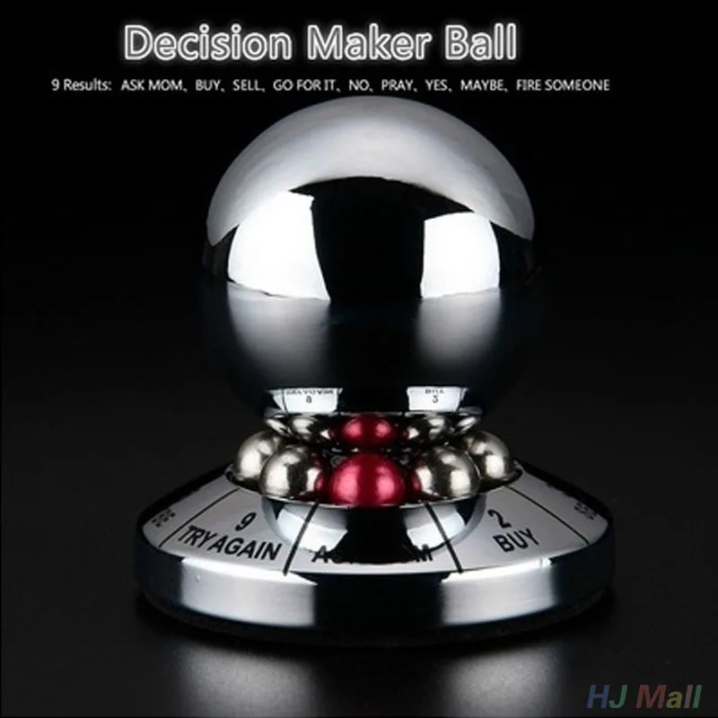 

1PCS German Creative Ball Decision Maker Tricks Miniature Desk Display Toy