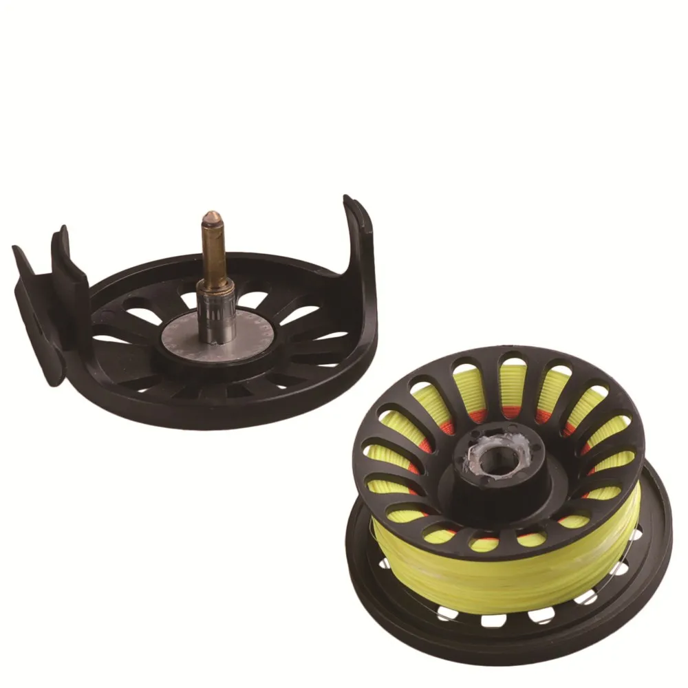 Linha de Apoio Linha de Pesca Conjunto para Voar Carretel de Pesca com Mosca com 20lb Conjunto Cone Líder Combo Ferramenta Pesca Equipamento Carretel Taf 85mm - 50yds 8 Carretilhas de pesca