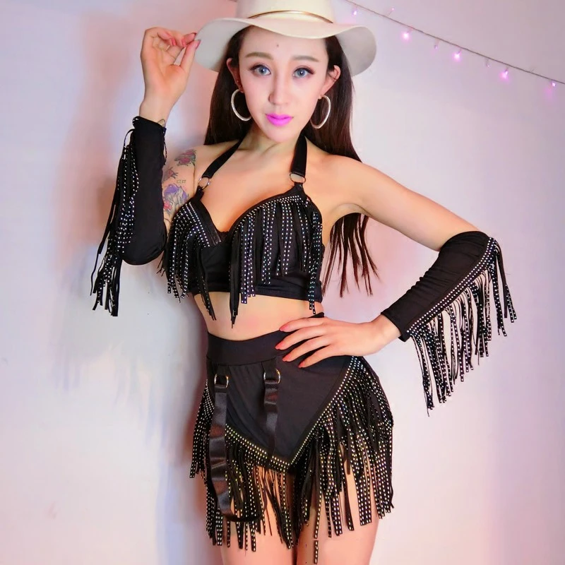 33.0US $ |Nightclub Dj Female Singer Jazz Dance Costume Bar Ds Costume New ...