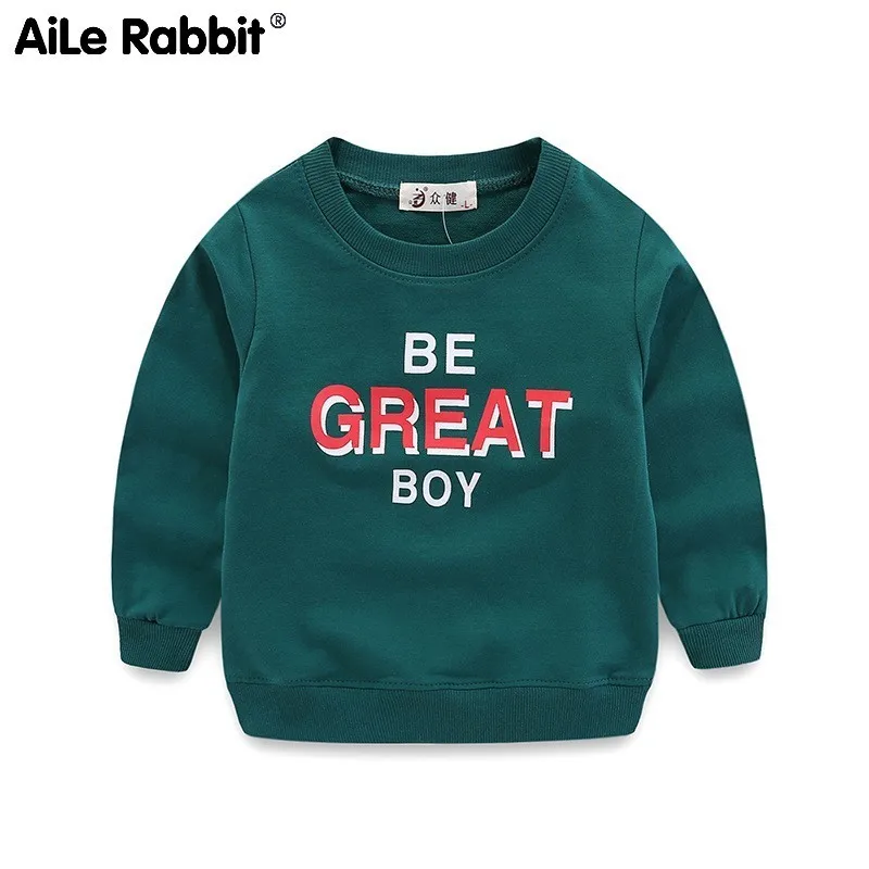 

Color Pattern Spring And Autumn Sweater 2019 New Pattern Children Pullover Unlined Upper Garment Round Neck Long Sleeve Jacket