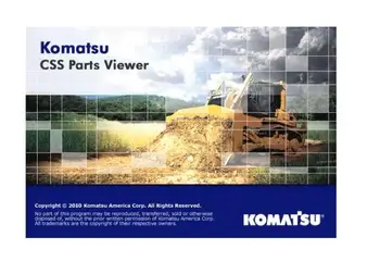 

KOMATSU CSS 2014 FULL SET Shop Manuals and Parts Manuals 54GB full unlocked + video install guide