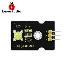 Keyestudio супер-яркий испускающий Цвет L ED модуль для Arduino стебель (желтый)