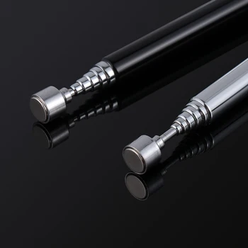 

High quality and inexpensive easy to bar portable silver / black magnet 4.72-19.29 inch (adjustable) hand tool Pick Up Pen