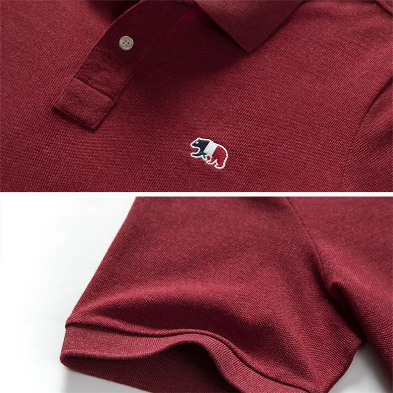Brand New Polo Shirt Men Summer Dress Cotton Short Hot Sale Golf Male Polo Shirts Boy Plus Size High Quality Clothing Top & Tees 09