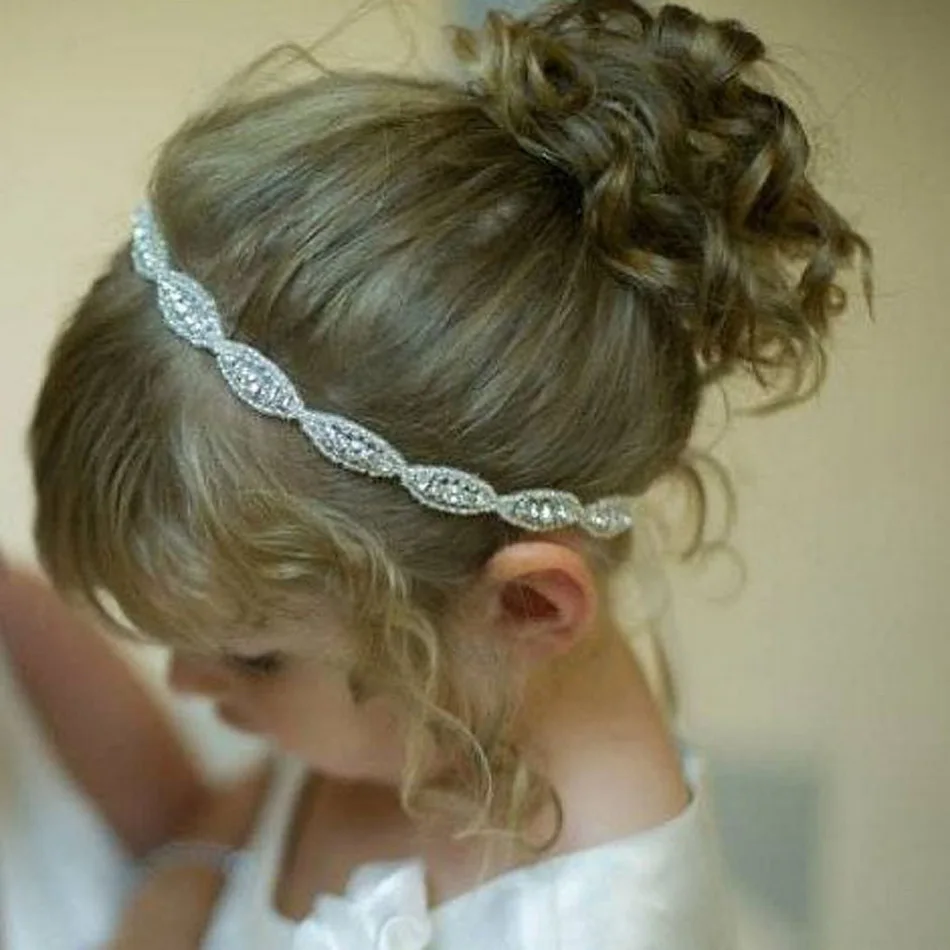 

2016 Fashion Barrette Hair Clip for Girl Baby Infant Rhinestone Crystal Headband Barrett Clips For Hair Accessories Headwear