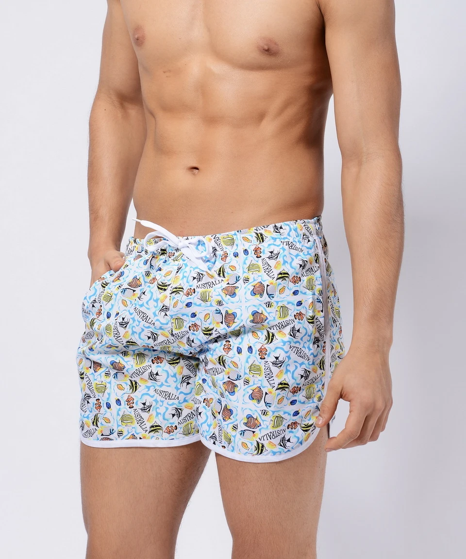 Shorts de praia e surfe