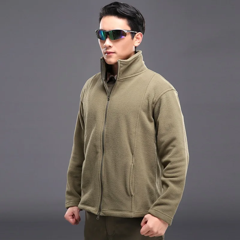 Ganyanr ماركة سوفتشيل سترات الرجال الصيد المشي windstopper الشتاء الملابس الصوف القطبية التخييم التكتيكي العسكري Ganyanr ماركة سوفتشيل سترات الرجال الصيد المشي windstopper الشتاء الملابس الصوف القطبية التخييم التكتيكي العسكري