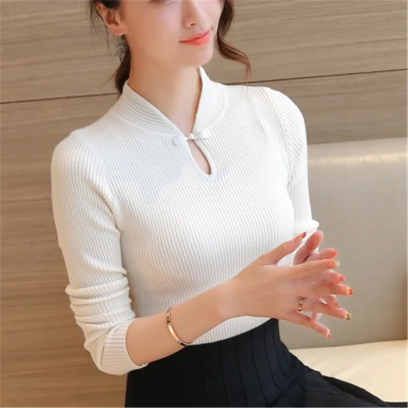 

2018 New Winter Fashion Women sweaters Elegant pullover sweater women slim Knitted sweater Female Oversized pullovers ZY4354
