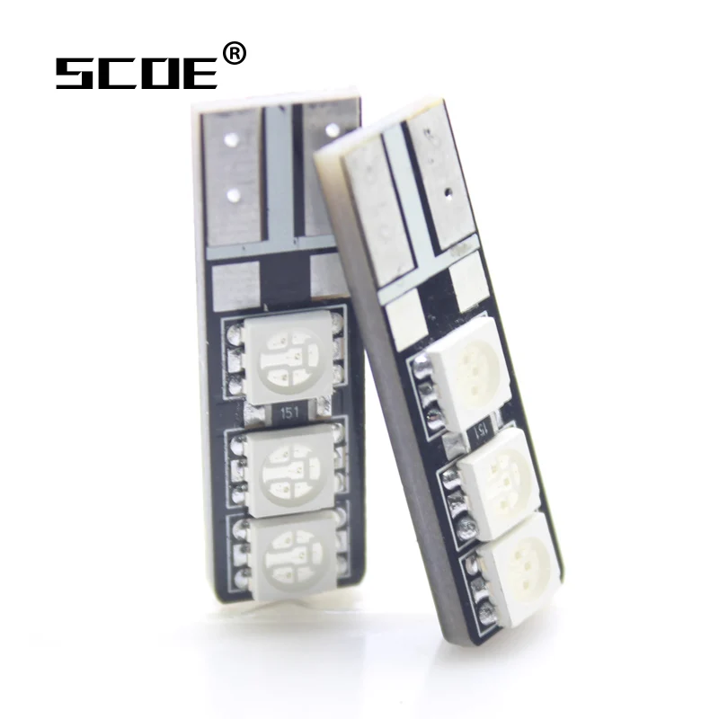 Для Citroen C4 Grand Picasso II SCOE 2015 Новый 2X6SMD 5050LED источник освесветильник номерного знака