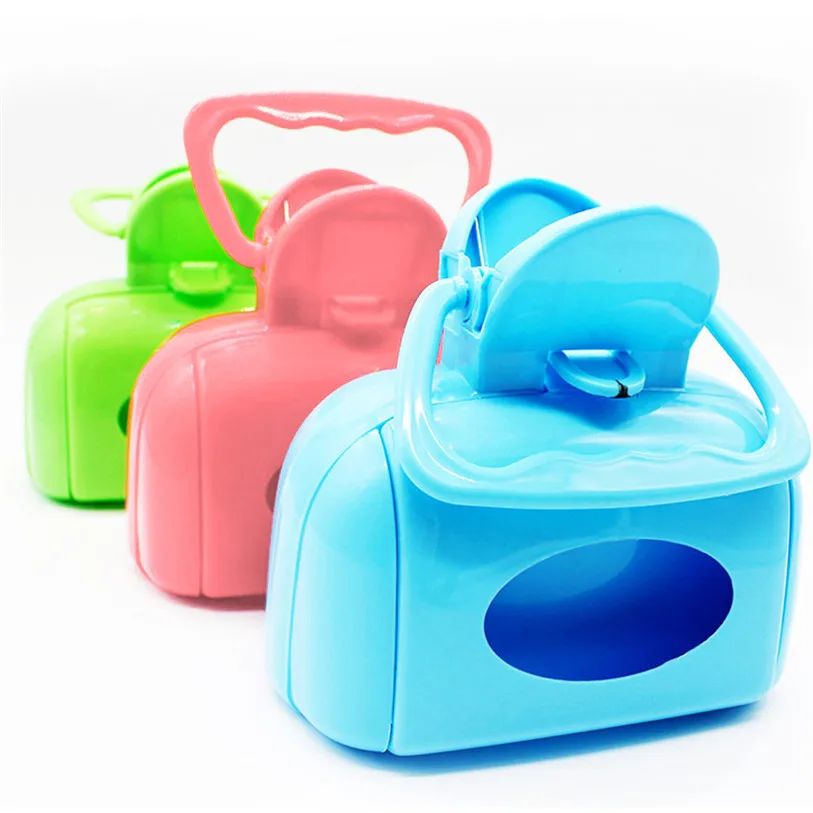 Plastic Handle Pet Dog Poop Bag Dispenser Waste Garbage Bags Carrier Holder Dispenser Pet Dog Waste Poop Bag Scooper 40DC14 (3)