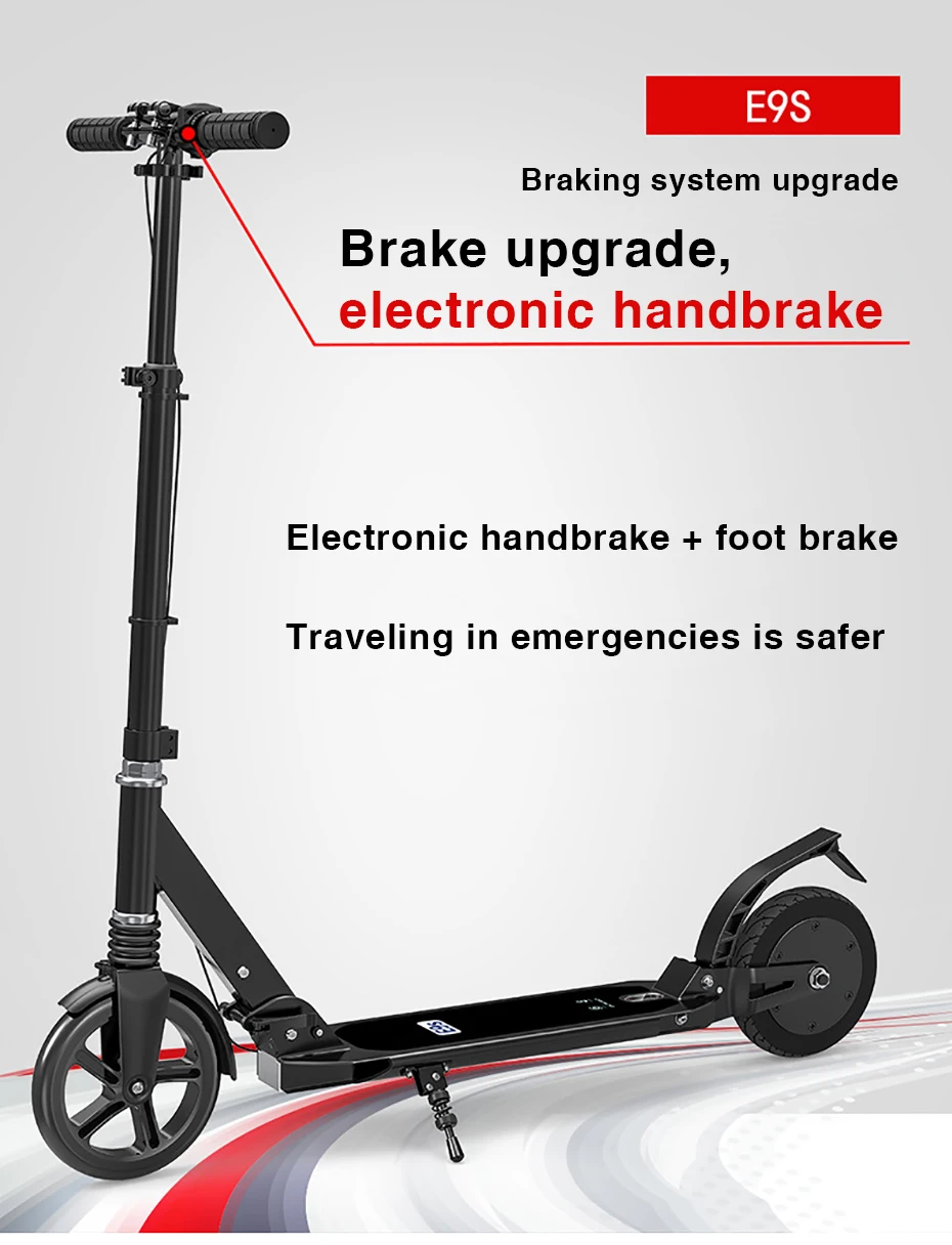 Легко складывающийся самокат электрический скейтборд Escooter Hoverboard Ebike электрические самокаты Одноколесный велосипед Взрослый лонгборд