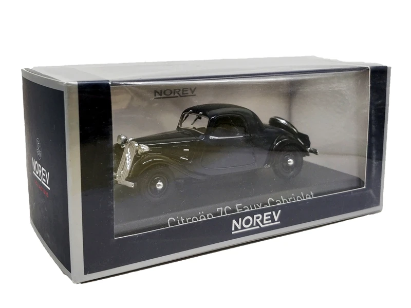 1:43 Norev Citroen 7C Faux-Cabriolet тяга 7C тип A винтажная Классическая литая под давлением модель автомобиля