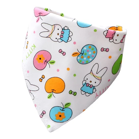 Стиль; детские нагрудники; мягкая хлопковая бандана для новорожденных девочек и мальчиков; нагрудник; треугольный шарф; одежда для малышей - Цвет: E12