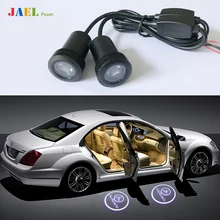 2PCs LED Car Ghost light Case For Ford Audi BMW Toyota Volkswagen Light courtesy led car laser projector Logo Ghost Shadow Light