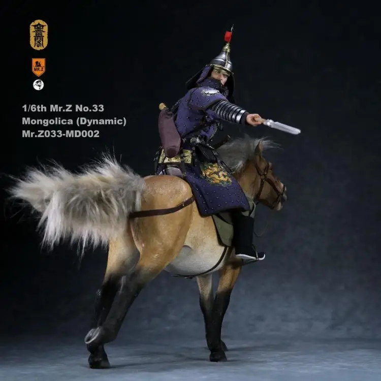 1/6 солдат сцена аксессуары монгольский конь