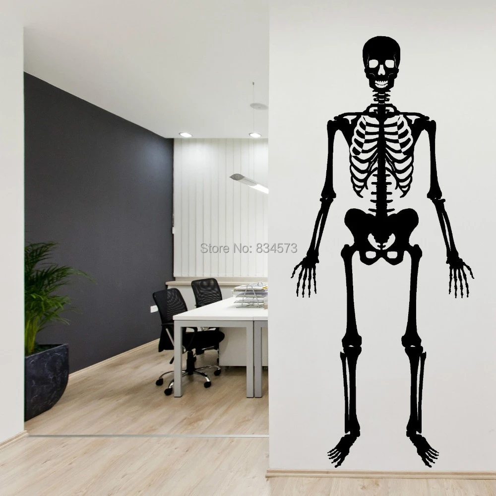 マッド世界の骸骨シルエット壁アートステッカー壁デカール家のdiy装飾リムーバブルルームのインテリアウォールステッカー Wall Sticker Decorative Wall Stickerswall Art Stickers Aliexpress