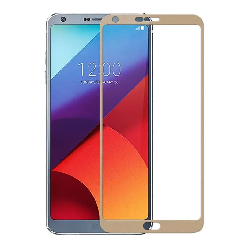Полное покрытие взрывозащищенное Переднее стекло для LG V50 K40 G6 G7 G8 V30 Plus V40 V20
