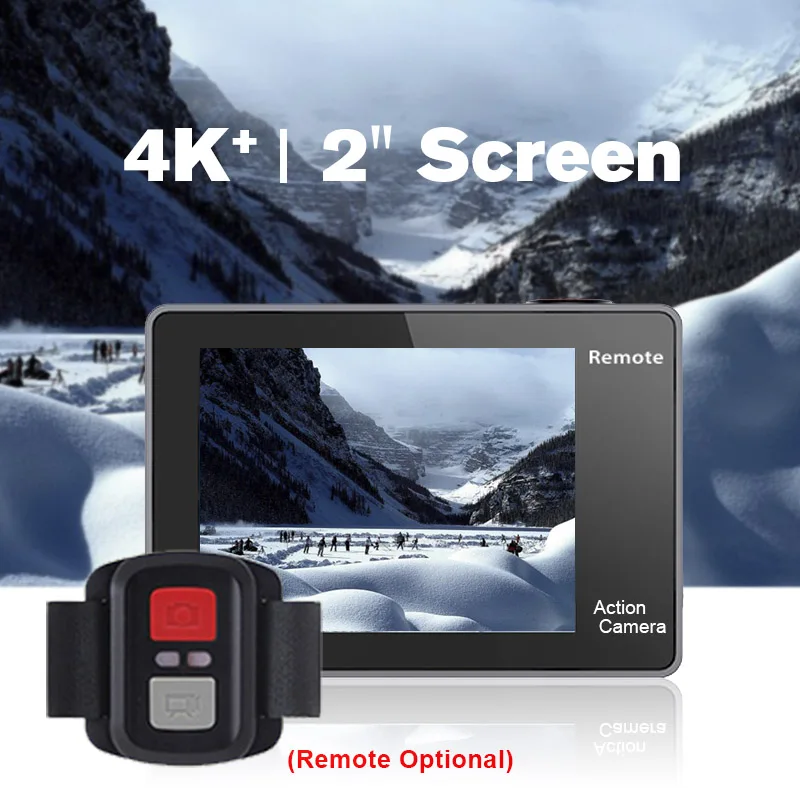 Eken H9R Plus Экшн камера Ultra HD 4K A12 4 k/30fps 1080 p/60fps для Panasonic 34112 14MP go Водонепроницаемая wifi