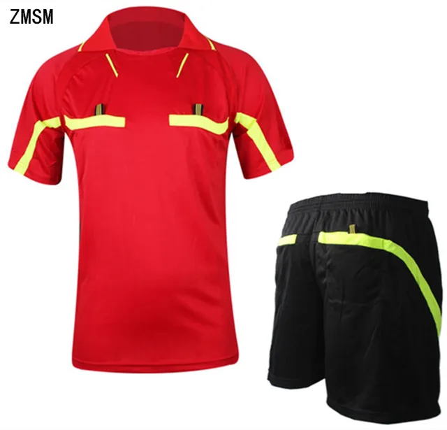 ZMSM Soccer Referee Jerseys Kit Professional Competition Referee