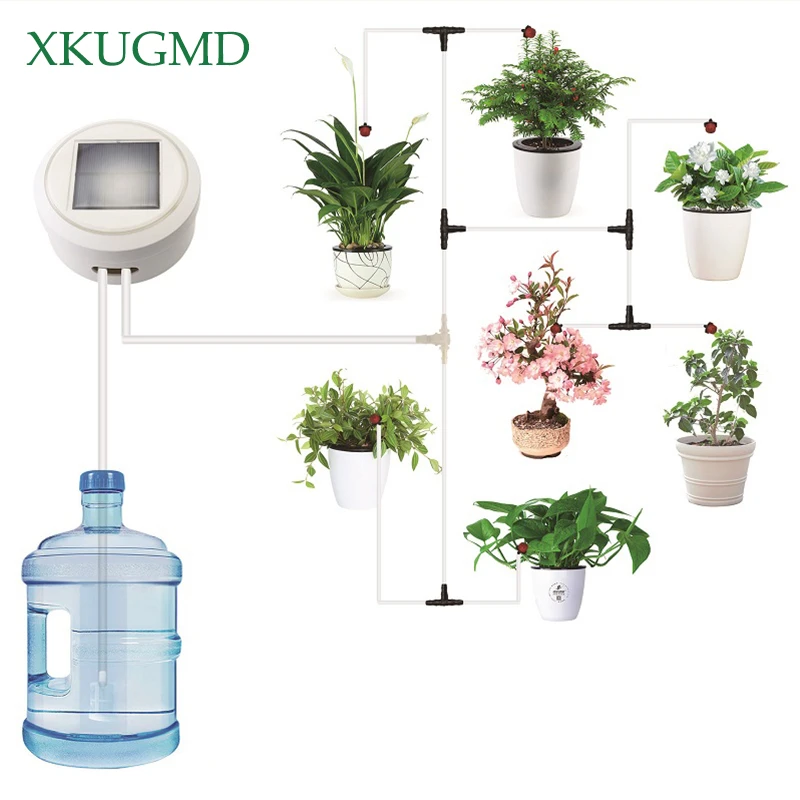 LIANGANAN Intelligent Garden Automatic Watering Device Succulents Plant Drip Irrigation Tool Water Pump Timer System Controller Drip Tools LIANGANAN Intelligent Garden Automatic Watering Device Succulents Plant Drip Irrigation Tool Water Pump Timer System Controller Drip Tools