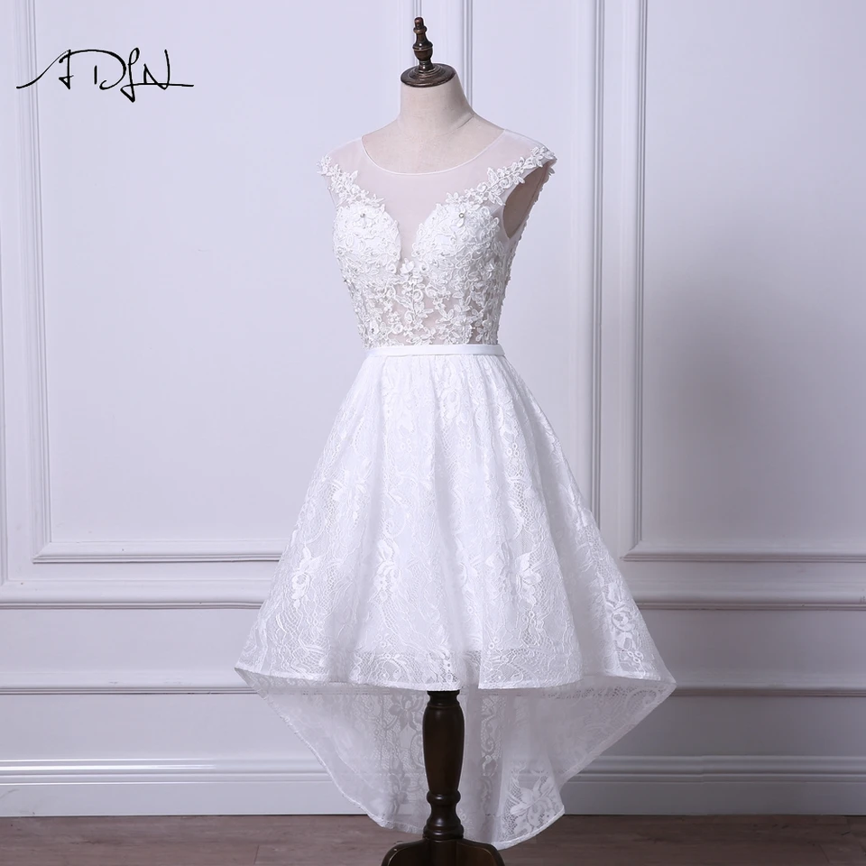 short reception dress