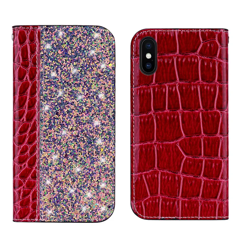 

8.1 Case For Nokia 5 6 8 3.1 5.1 6.1 7.1 7 Plus Flip Wallet Luxury Leather Shockproof Back Card Cover Shinning Anti-knock Coque
